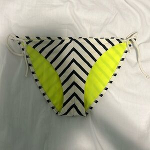 Stripped Bathing Suit Bottoms